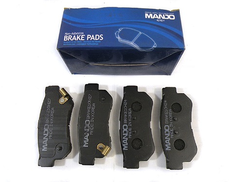 КОЛОДКИ ТОРМОЗНЫЕ ДИСКОВЫЕ MANDO MPH44