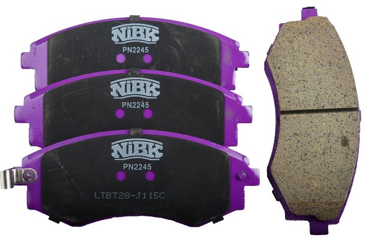 КОЛОДКИ ТОРМОЗНЫЕ ДИСКОВЫЕ NIBK PN2245