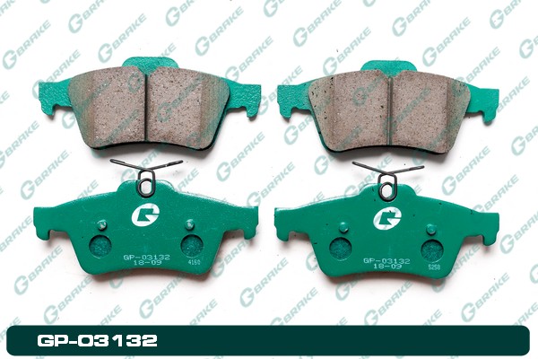 КОЛОДКИ ТОРМОЗНЫЕ ДИСКОВЫЕ G-BRAKE GP03132