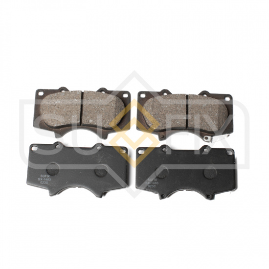 КОЛОДКИ ТОРМОЗНЫЕ ДИСКОВЫЕ SUFIX SX1483