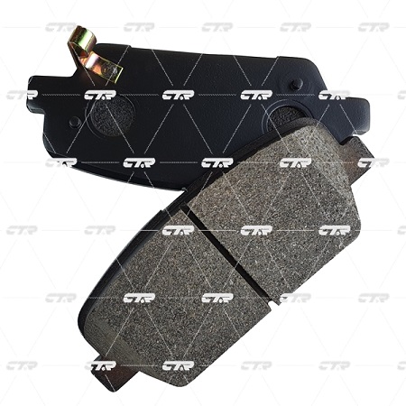 КОЛОДКИ ТОРМОЗНЫЕ ДИСКОВЫЕ CTR GK0550