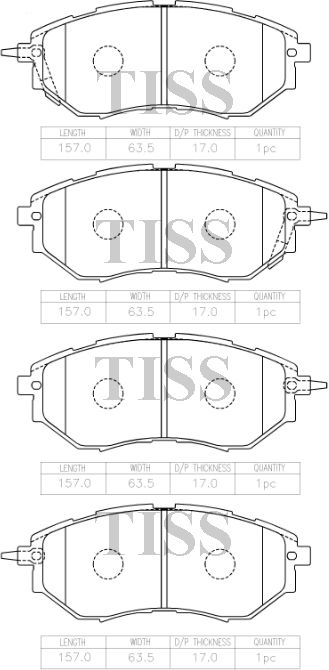 КОЛОДКИ ТОРМОЗНЫЕ ДИСКОВЫЕ PARAUT S281359Y