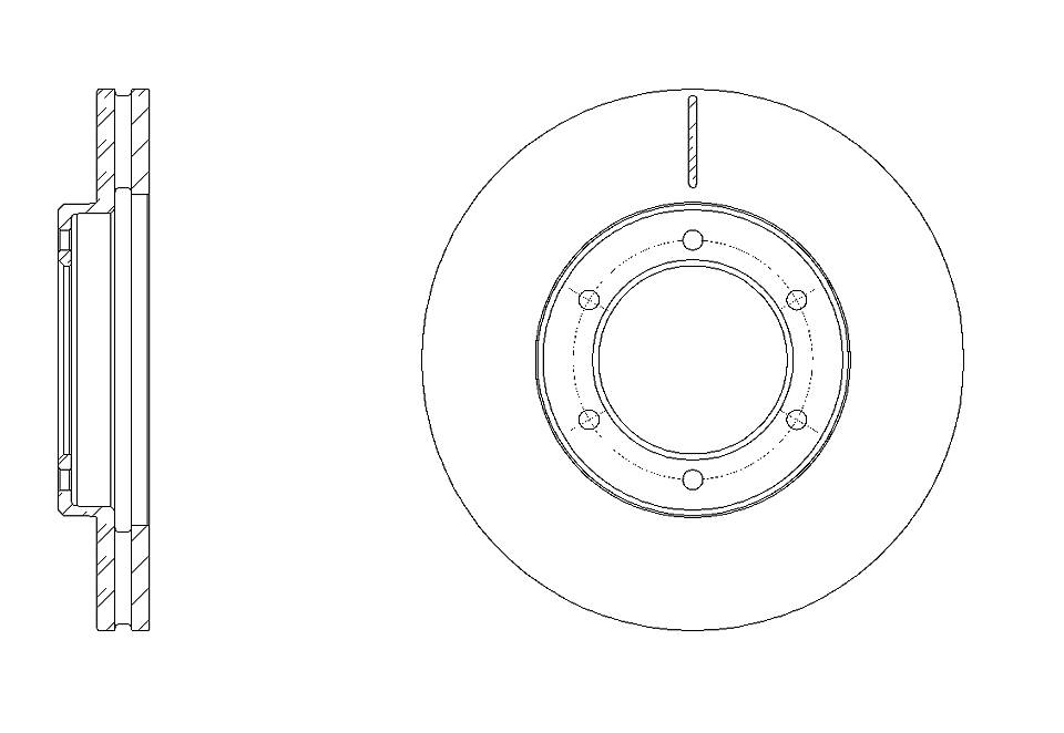 ДИСК ТОРМОЗНОЙ G-BRAKE GR20784
