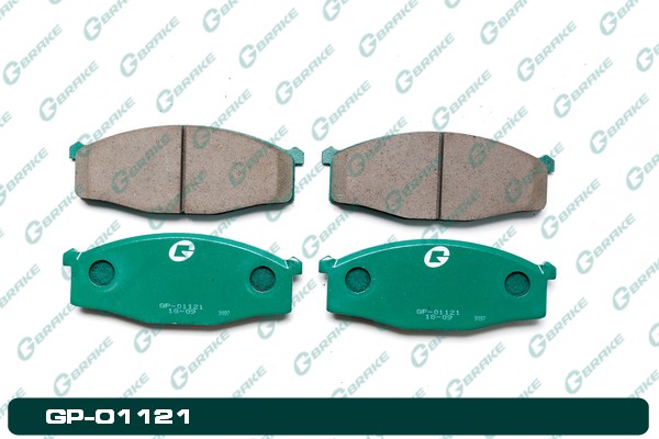КОЛОДКИ ТОРМОЗНЫЕ ДИСКОВЫЕ G-BRAKE GP01121