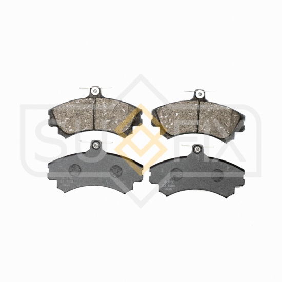 КОЛОДКИ ТОРМОЗНЫЕ ДИСКОВЫЕ SUFIX SX1008