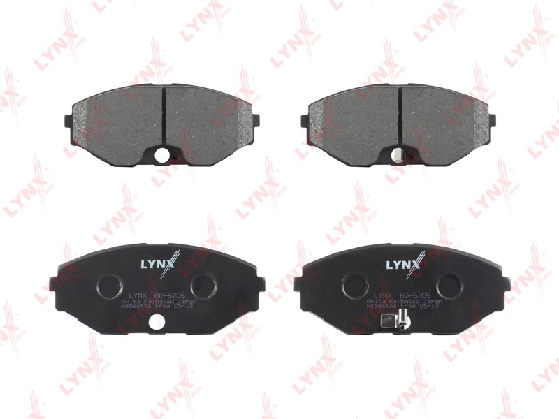 КОЛОДКИ ТОРМОЗНЫЕ ДИСКОВЫЕ LYNXauto BD5705