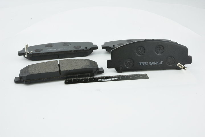 КОЛОДКИ ТОРМОЗНЫЕ ДИСКОВЫЕ FEBEST 0201R51F