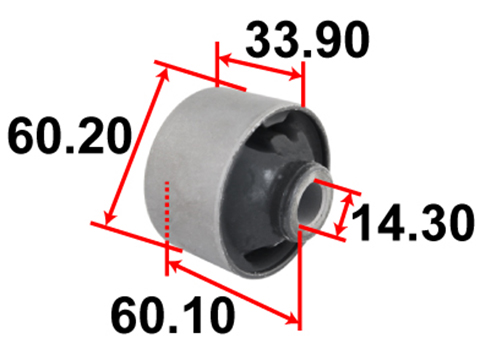 САЙЛЕНТБЛОК РЫЧАГА ПОДВЕСКИ TENACITY AAMSB1010