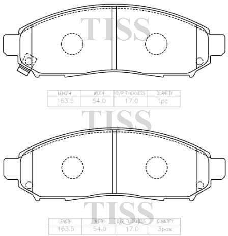 КОЛОДКИ ТОРМОЗНЫЕ ДИСКОВЫЕ PARAUT N281025Y