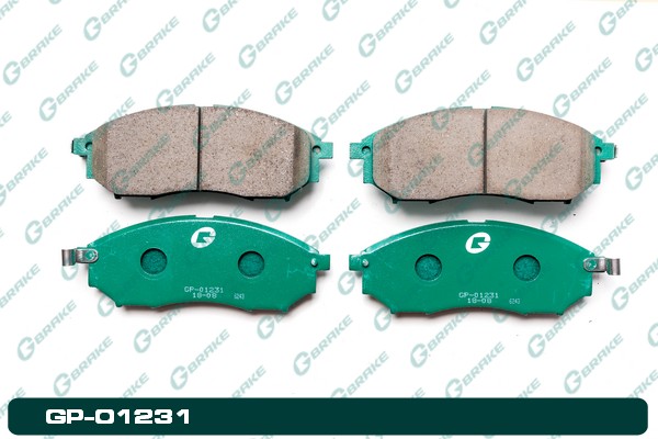 КОЛОДКИ ТОРМОЗНЫЕ ДИСКОВЫЕ G-BRAKE GP01231