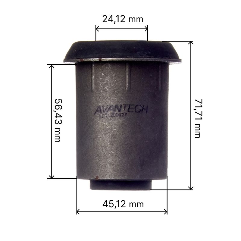 САЙЛЕНТБЛОК РЫЧАГА ПОДВЕСКИ AVANTECH ASB0364