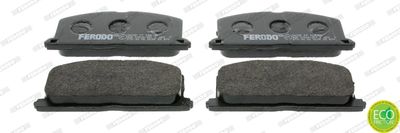 КОЛОДКИ ТОРМОЗНЫЕ ДИСКОВЫЕ FERODO FDB308