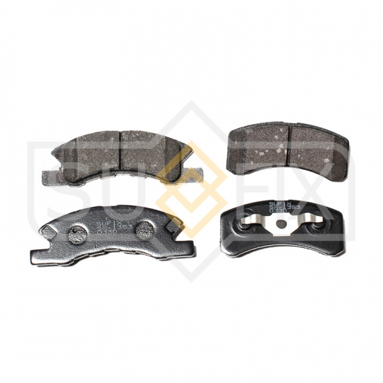 КОЛОДКИ ТОРМОЗНЫЕ ДИСКОВЫЕ SUFIX SX1353