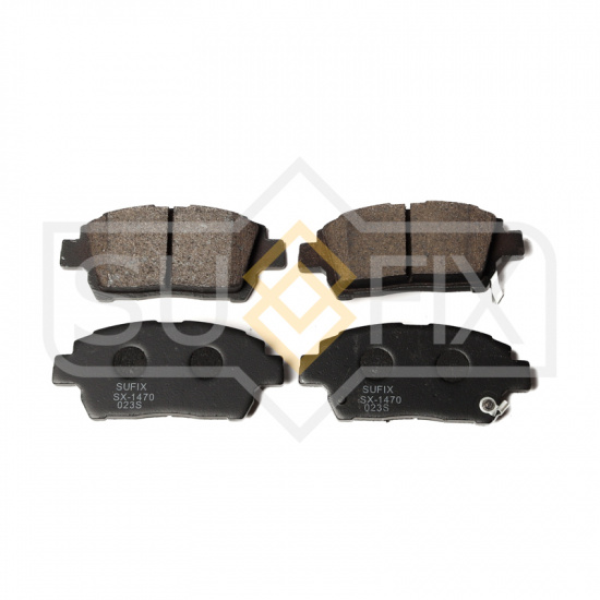 КОЛОДКИ ТОРМОЗНЫЕ ДИСКОВЫЕ SUFIX SX1470
