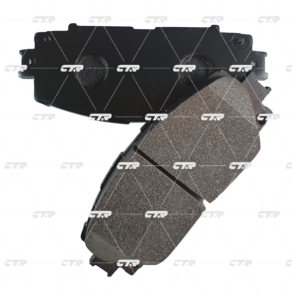 КОЛОДКИ ТОРМОЗНЫЕ ДИСКОВЫЕ CTR GK1081