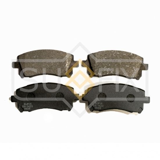 КОЛОДКИ ТОРМОЗНЫЕ ДИСКОВЫЕ SUFIX SX1423