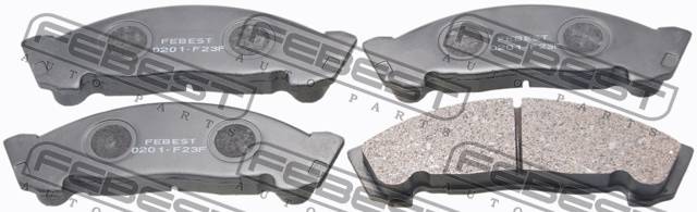 КОЛОДКИ ТОРМОЗНЫЕ ДИСКОВЫЕ FEBEST 0201F23F