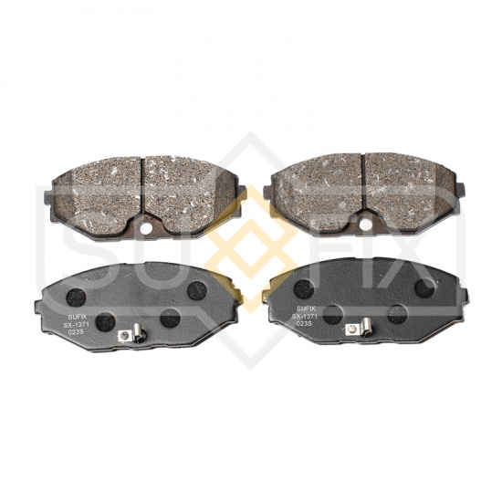 КОЛОДКИ ТОРМОЗНЫЕ ДИСКОВЫЕ SUFIX SX1371