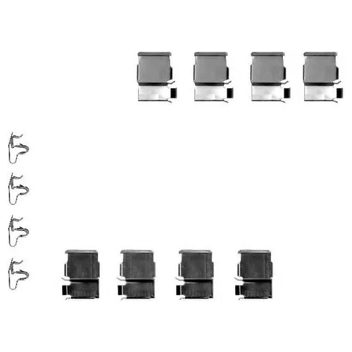 МОНТАЖНЫЙ КОМПЛЕКТ КОЛОДОК DOUBLE FORCE DFPS1182