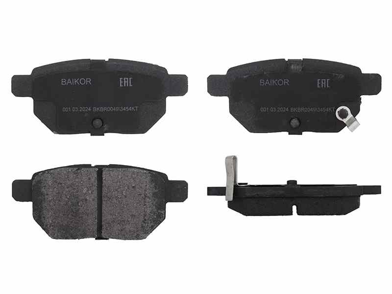 КОЛОДКИ ТОРМОЗНЫЕ ДИСКОВЫЕ BAIKOR BKBR0049