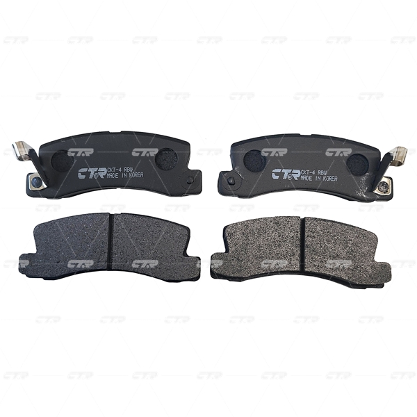 КОЛОДКИ ТОРМОЗНЫЕ ДИСКОВЫЕ CTR GK1018