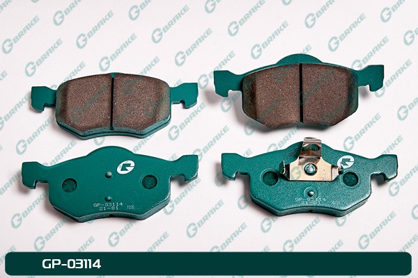 КОЛОДКИ ТОРМОЗНЫЕ ДИСКОВЫЕ G-BRAKE GP03114
