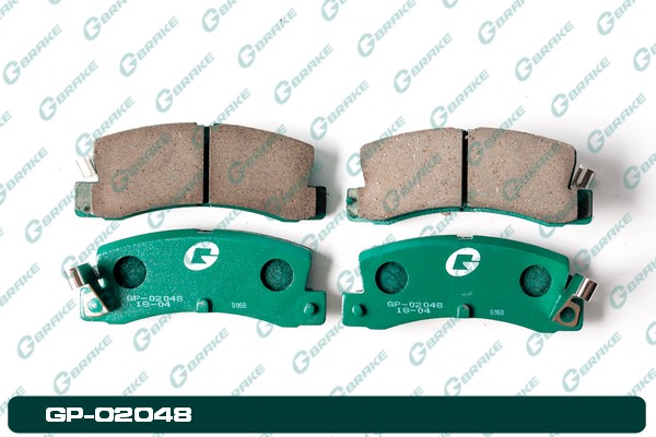 КОЛОДКИ ТОРМОЗНЫЕ ДИСКОВЫЕ G-BRAKE GP02048