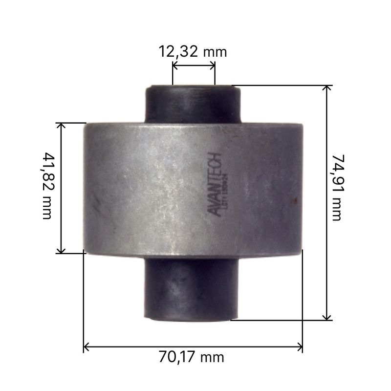 САЙЛЕНТБЛОК РЫЧАГА ПОДВЕСКИ AVANTECH ASB0519