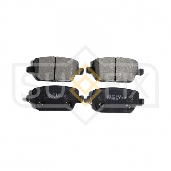 КОЛОДКИ ТОРМОЗНЫЕ ДИСКОВЫЕ SUFIX SX1133