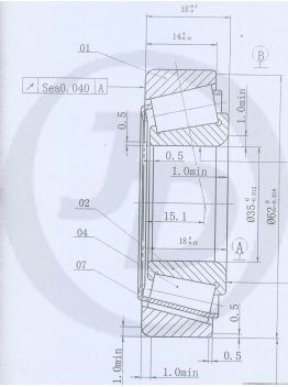 ПОДШИПНИК СТУПИЦЫ JD JEW0018