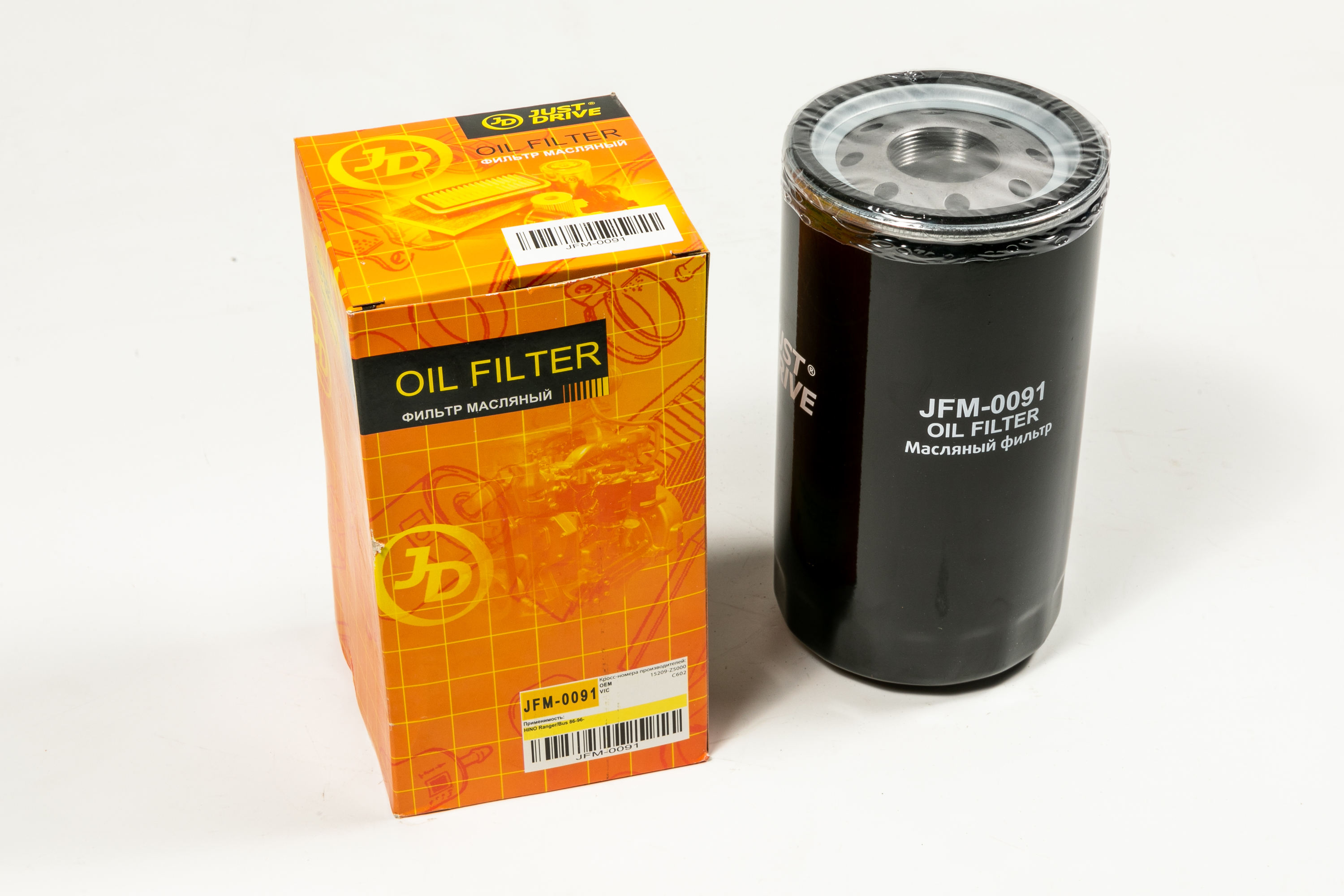ФИЛЬТР МАСЛЯНЫЙ JD JFM0091