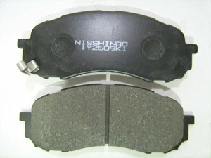КОЛОДКИ ТОРМОЗНЫЕ ДИСКОВЫЕ NISSHINBO NP7007