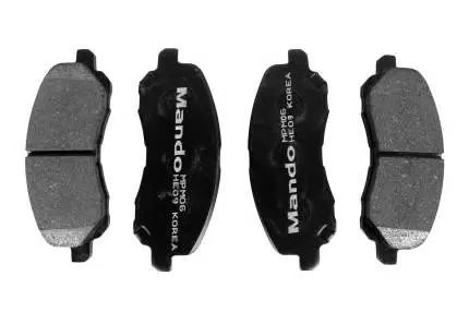 КОЛОДКИ ТОРМОЗНЫЕ ДИСКОВЫЕ MANDO MPM06