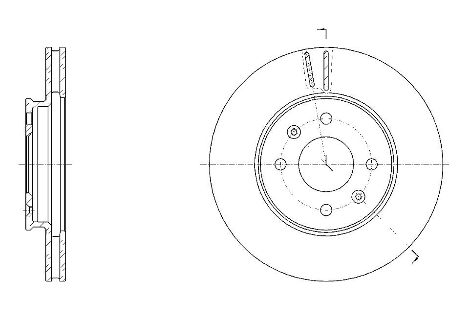 ДИСК ТОРМОЗНОЙ G-BRAKE GR21346