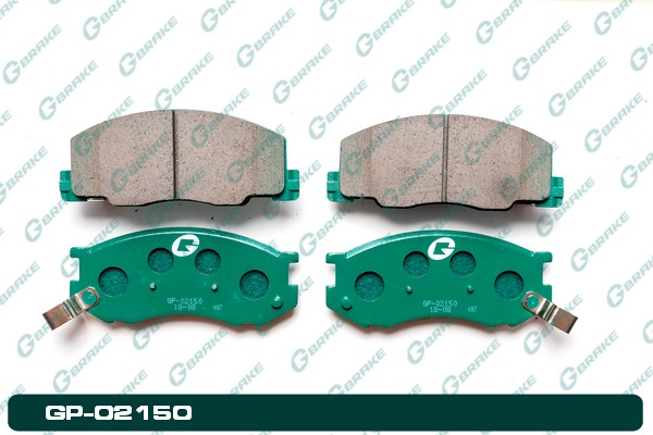 КОЛОДКИ ТОРМОЗНЫЕ ДИСКОВЫЕ G-BRAKE GP02150