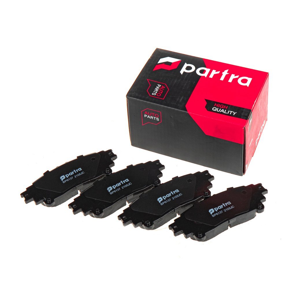 КОЛОДКИ ТОРМОЗНЫЕ ДИСКОВЫЕ PARTRA BP6137