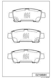 КОЛОДКИ ТОРМОЗНЫЕ ДИСКОВЫЕ KASHIYAMA D2198MH