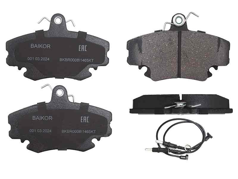 КОЛОДКИ ТОРМОЗНЫЕ ДИСКОВЫЕ BAIKOR BKBR0008