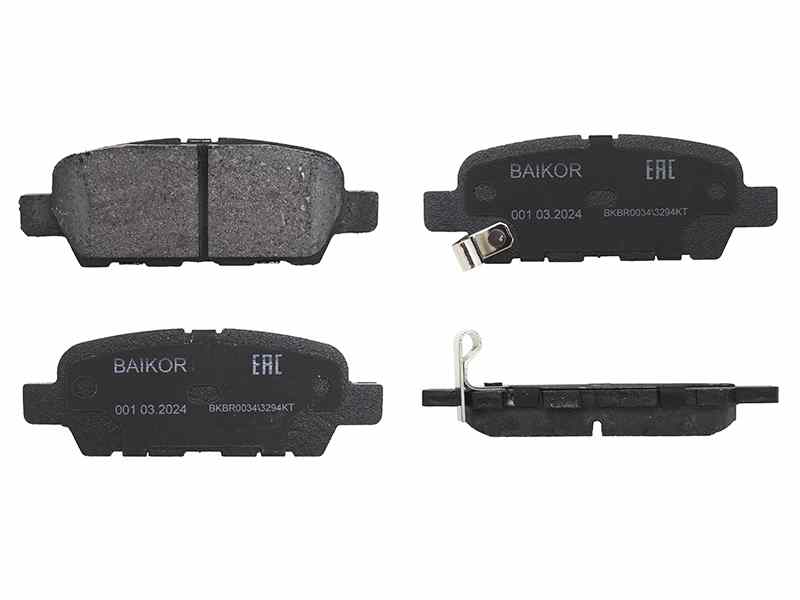 КОЛОДКИ ТОРМОЗНЫЕ ДИСКОВЫЕ BAIKOR BKBR0034