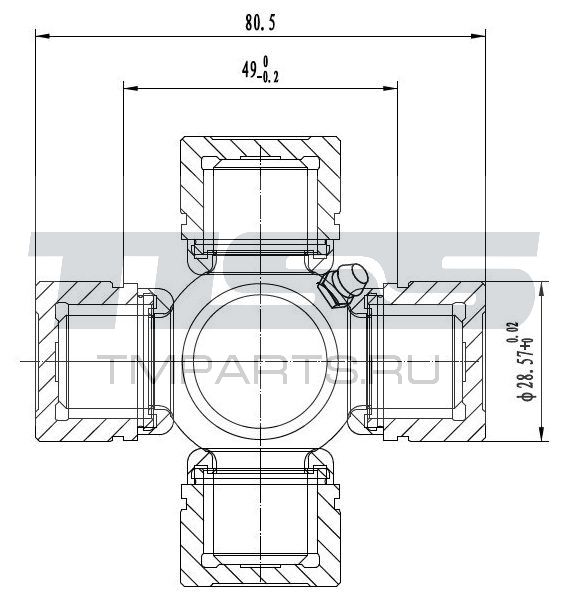 КРЕСТОВИНА JD JTU0052