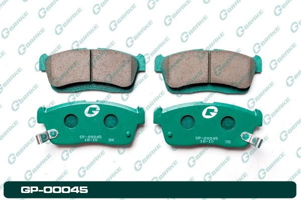 КОЛОДКИ ТОРМОЗНЫЕ ДИСКОВЫЕ G-BRAKE GP00045