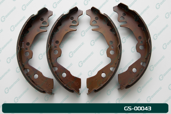 КОЛОДКИ ТОРМОЗНЫЕ БАРАБАННЫЕ G-BRAKE GS00043