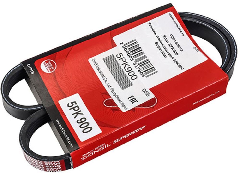 РЕМЕНЬ ПОЛИКЛИНОВЫЙ DONGIL 5PK900