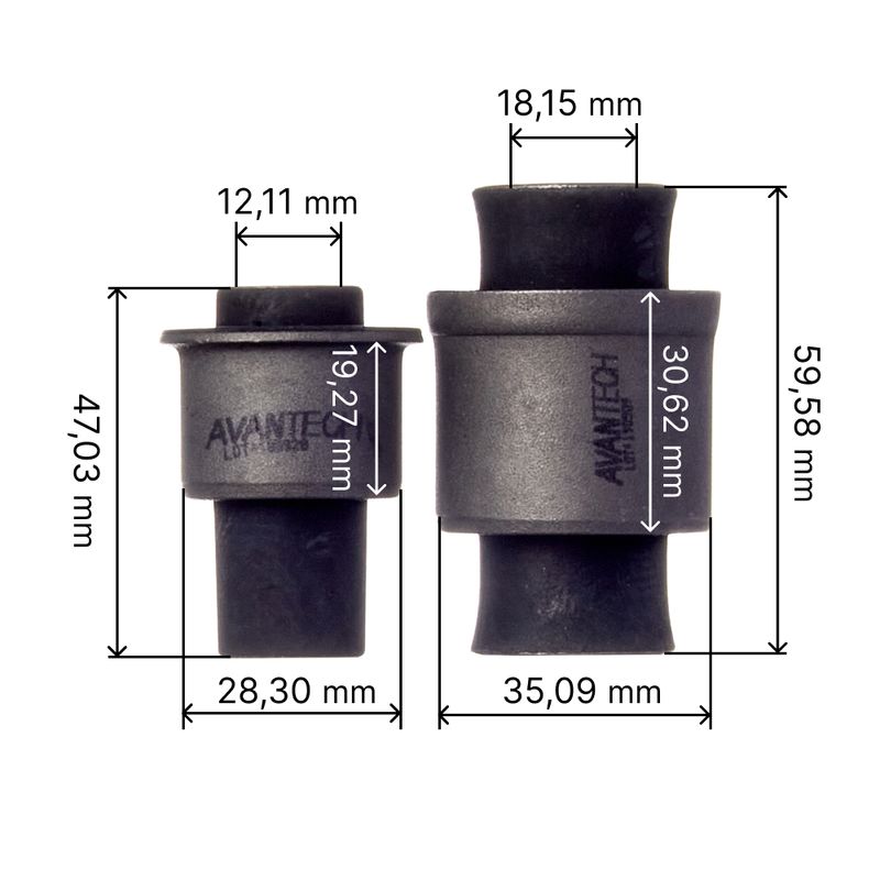САЙЛЕНТБЛОК ПОДРАМНИКА AVANTECH ASB0280