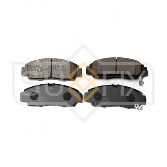 КОЛОДКИ ТОРМОЗНЫЕ ДИСКОВЫЕ SUFIX SX1165