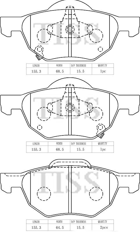 КОЛОДКИ ТОРМОЗНЫЕ ДИСКОВЫЕ PARAUT H281350Y