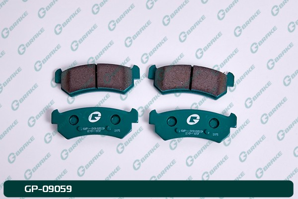 КОЛОДКИ ТОРМОЗНЫЕ ДИСКОВЫЕ G-BRAKE GP09059