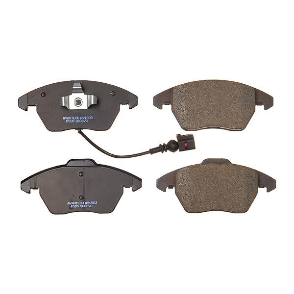 КОЛОДКИ ТОРМОЗНЫЕ ДИСКОВЫЕ AVANTECH AV1903