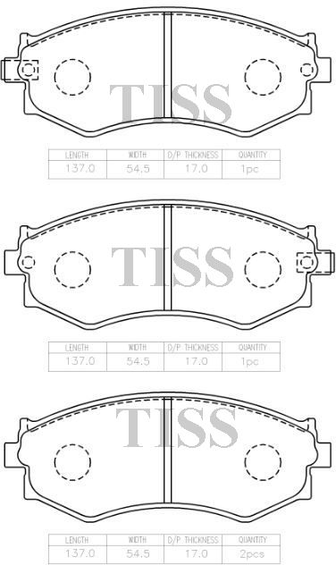 КОЛОДКИ ТОРМОЗНЫЕ ДИСКОВЫЕ PARAUT N281074Y