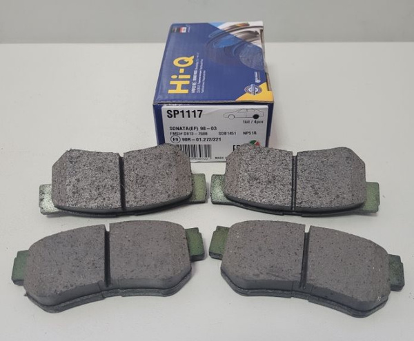 КОЛОДКИ ТОРМОЗНЫЕ ДИСКОВЫЕ SANGSIN BRAKE SP1117